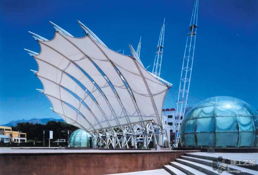 绵竹车棚膜结构网架