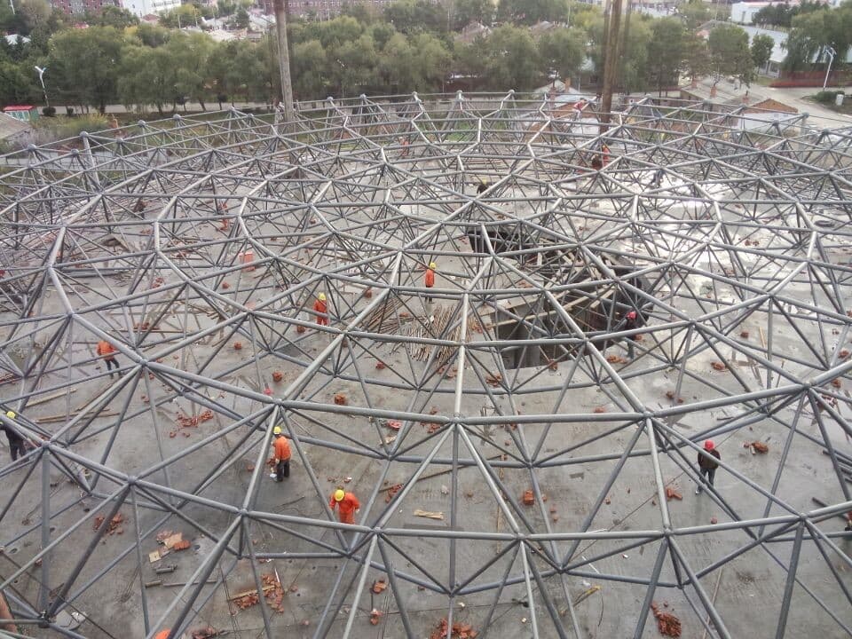 绵竹全民健身中心网架